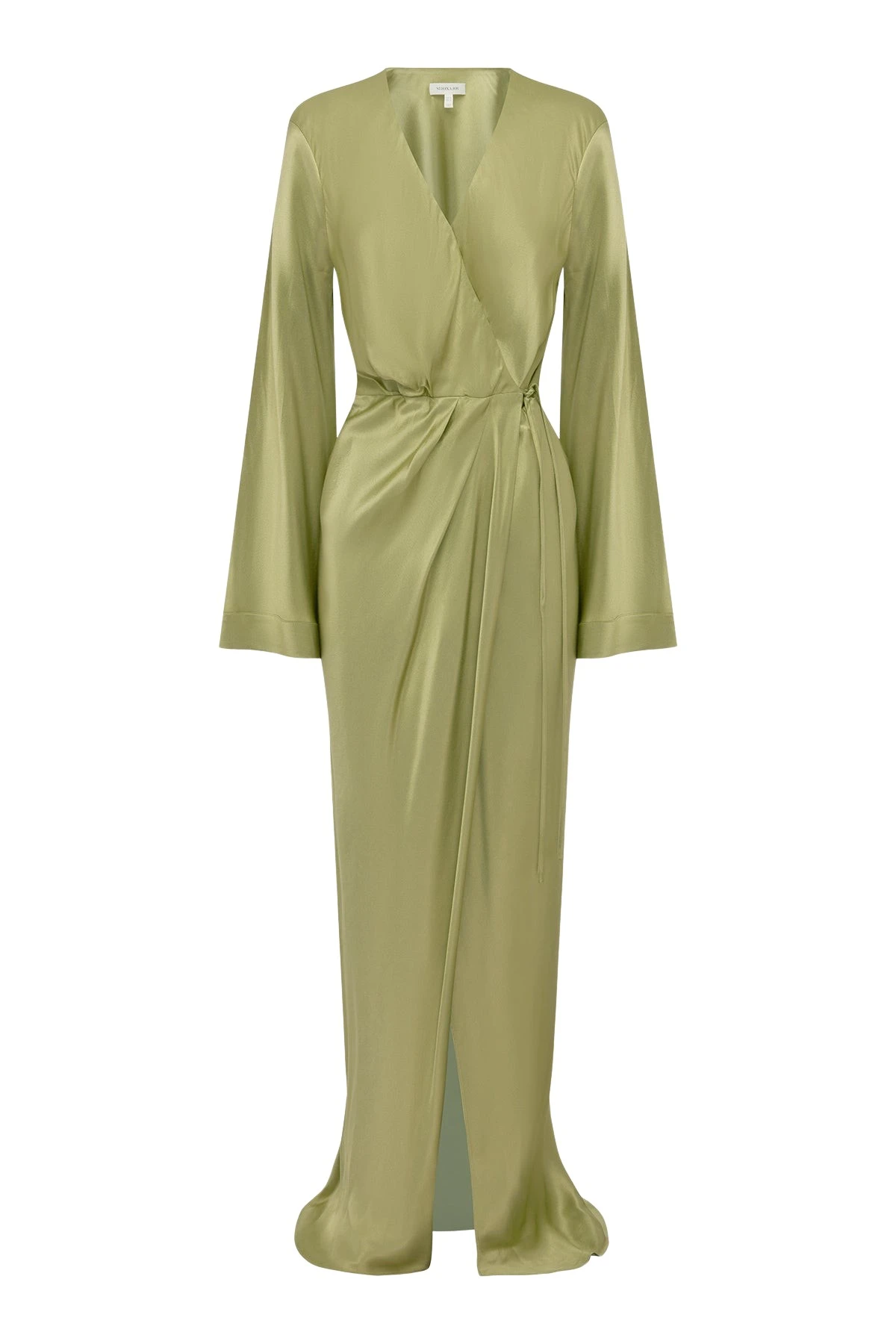 Shona Joy La Lune Long Sleeve Wrap Maxi Dress