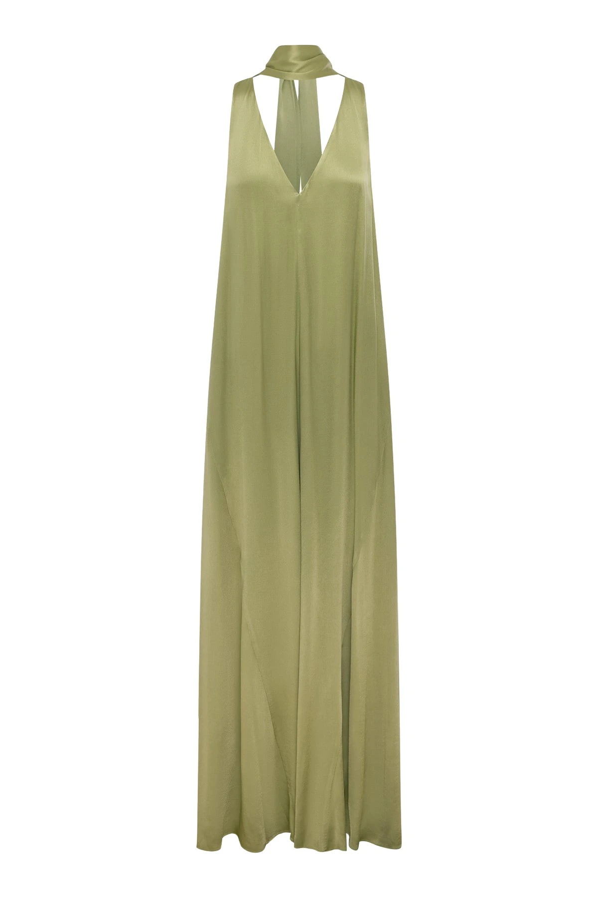 Shona Joy La Lune Scarf Panelled Maxi Dress