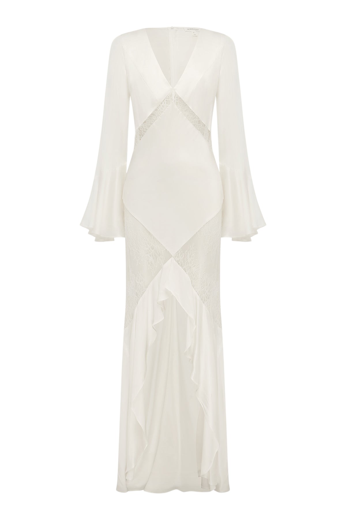 Shona Joy Labyrinth Split Lace Maxi Dress - Dresses - Australian Luxury Eventwear at Luxury Shoes 