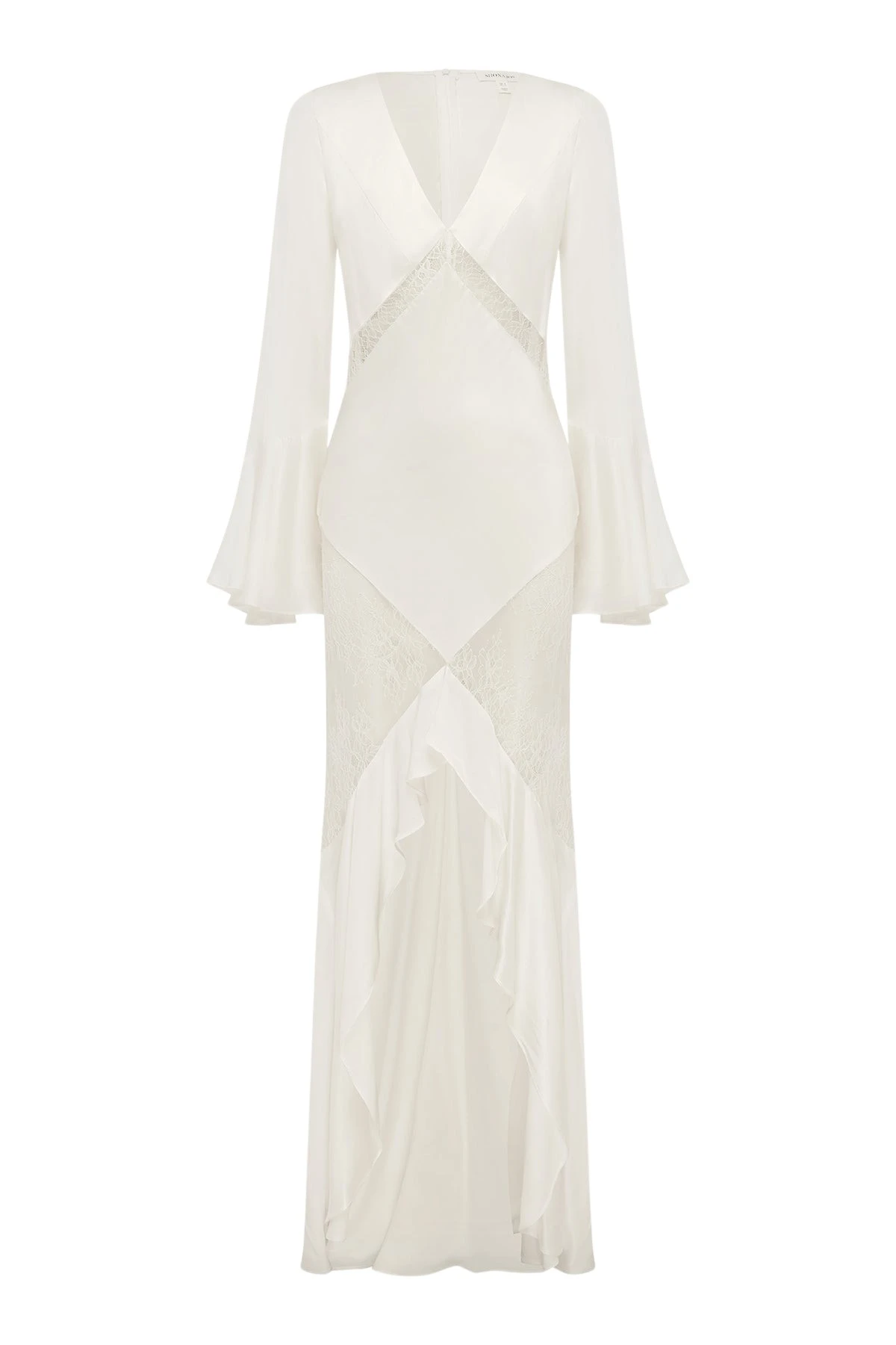 Shona Joy Labyrinth Split Lace Maxi Dress