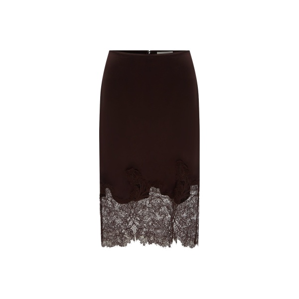 Shona Joy Lucia Lace Knee Length Skirt - Skirts - Australian Luxury Eventwear at Luxury Shoes 