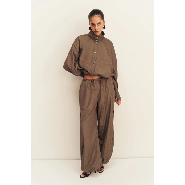 Shona Joy Malika Nylon Parachute Jacket, view 3