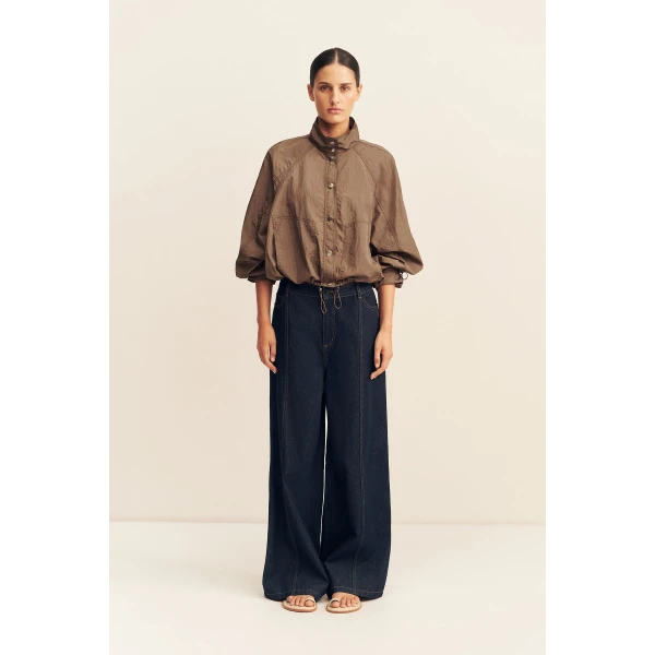 Shona Joy Malika Nylon Parachute Jacket, view 5
