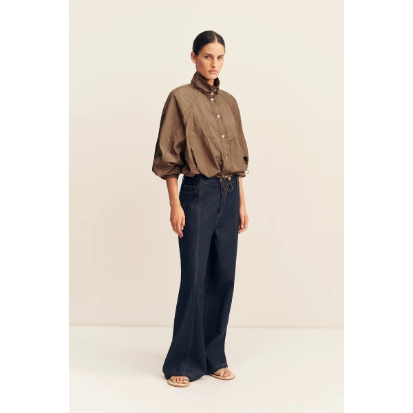 Shona Joy Malika Nylon Parachute Jacket, view 6