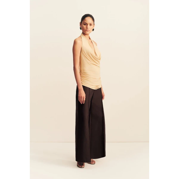 Shona Joy Miro Slink Jersey Cowl Top, view 4