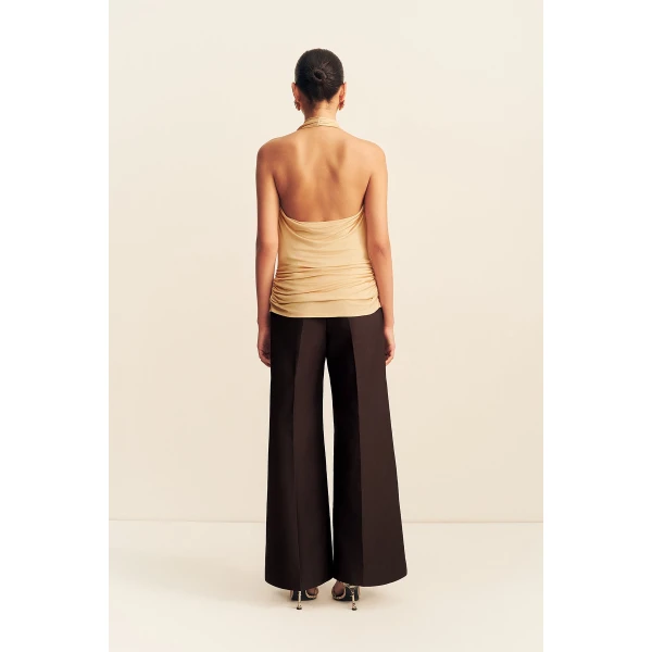Shona Joy Miro Slink Jersey Cowl Top, view 6