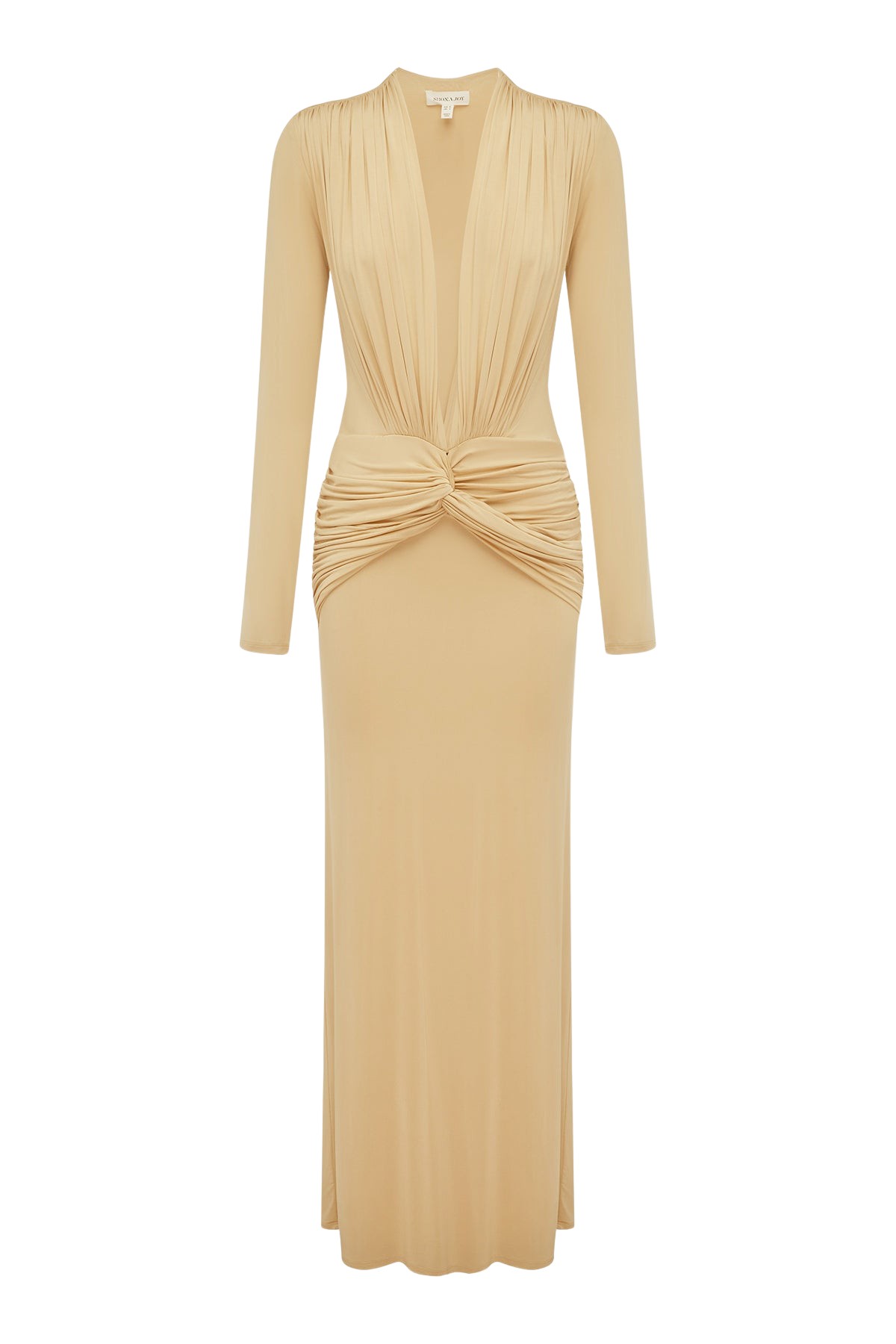 Shona Joy Miro Slinky Jersey Long Sleeve Maxi Dress - Dresses - Australian Luxury Eventwear at Luxury Shoes 