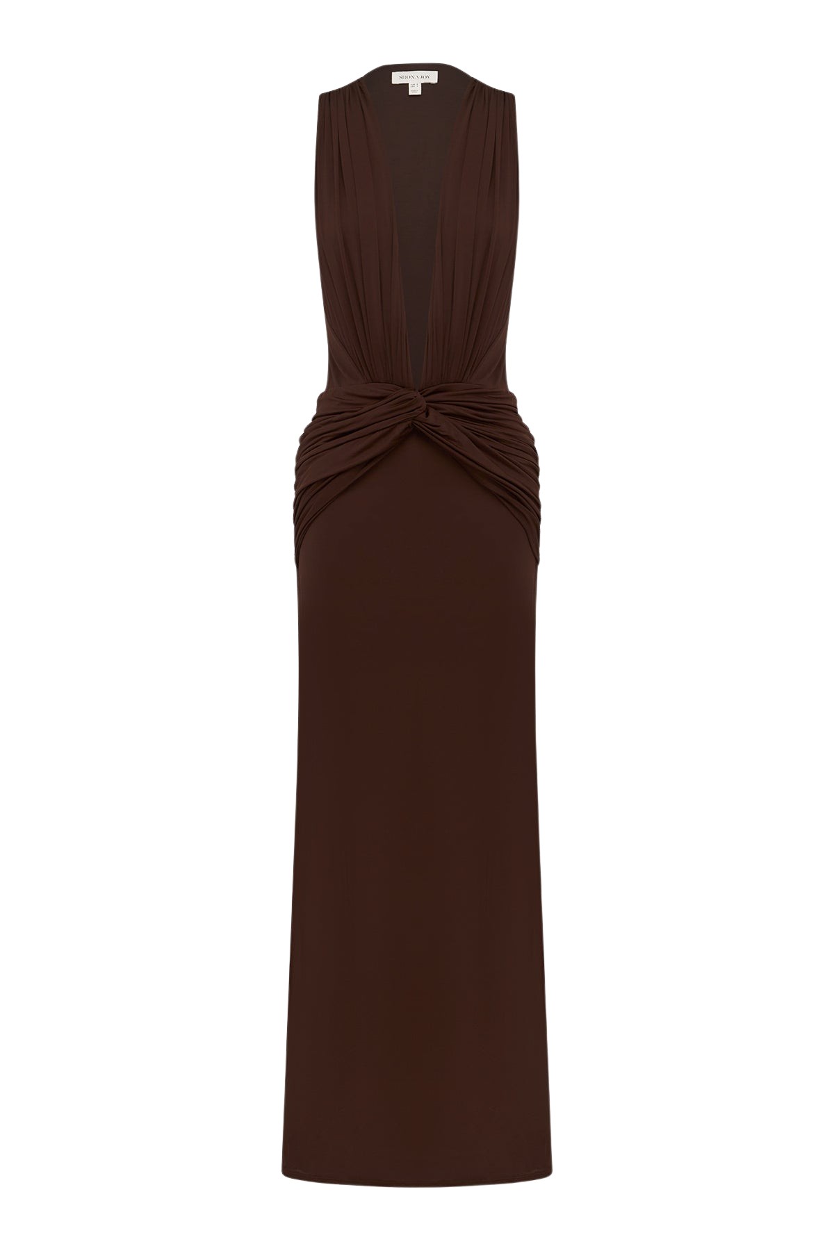 Shona Joy Miro Slinky Jersey Plunged Maxi Dress - Dresses - Australian Luxury Eventwear at Luxury Shoes 