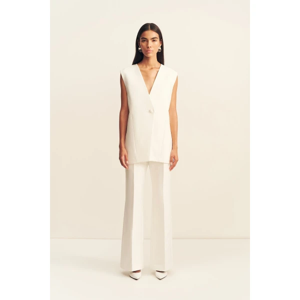 Shona Joy Otis Sleeveless Blazer, view 2