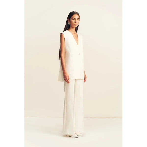 Shona Joy Otis Sleeveless Blazer, view 4