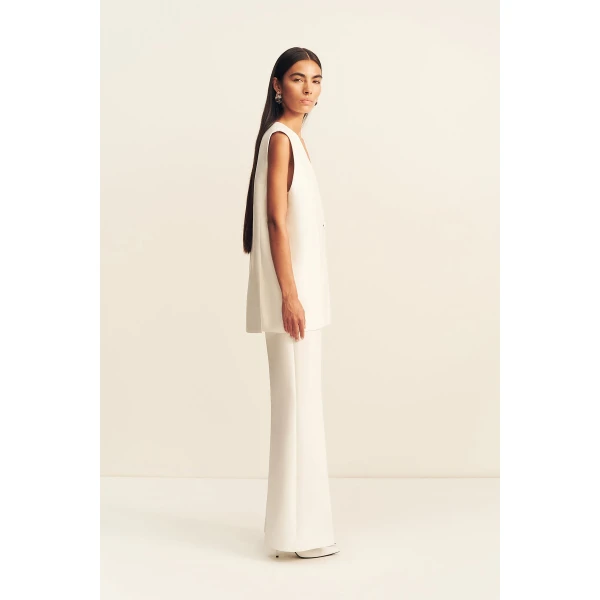 Shona Joy Otis Sleeveless Blazer, view 5