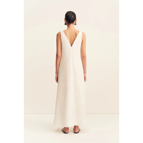Shona Joy Paloma Plunged Maxi Dress, view 6