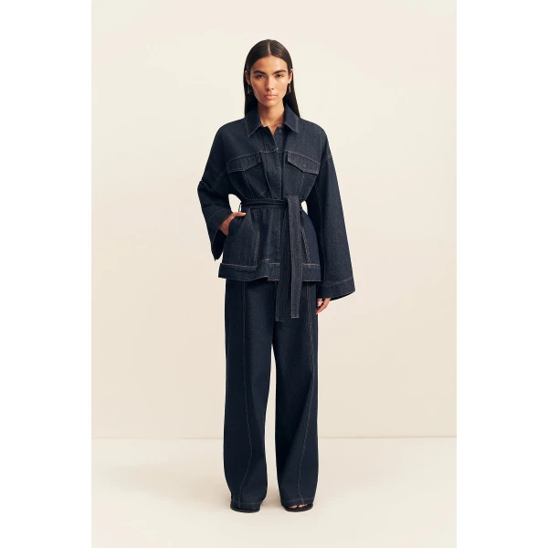 Shona Joy Rita Belted Jacket, view 2