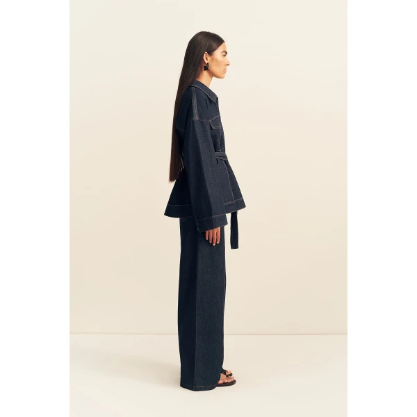 Shona Joy Rita Belted Jacket, view 5