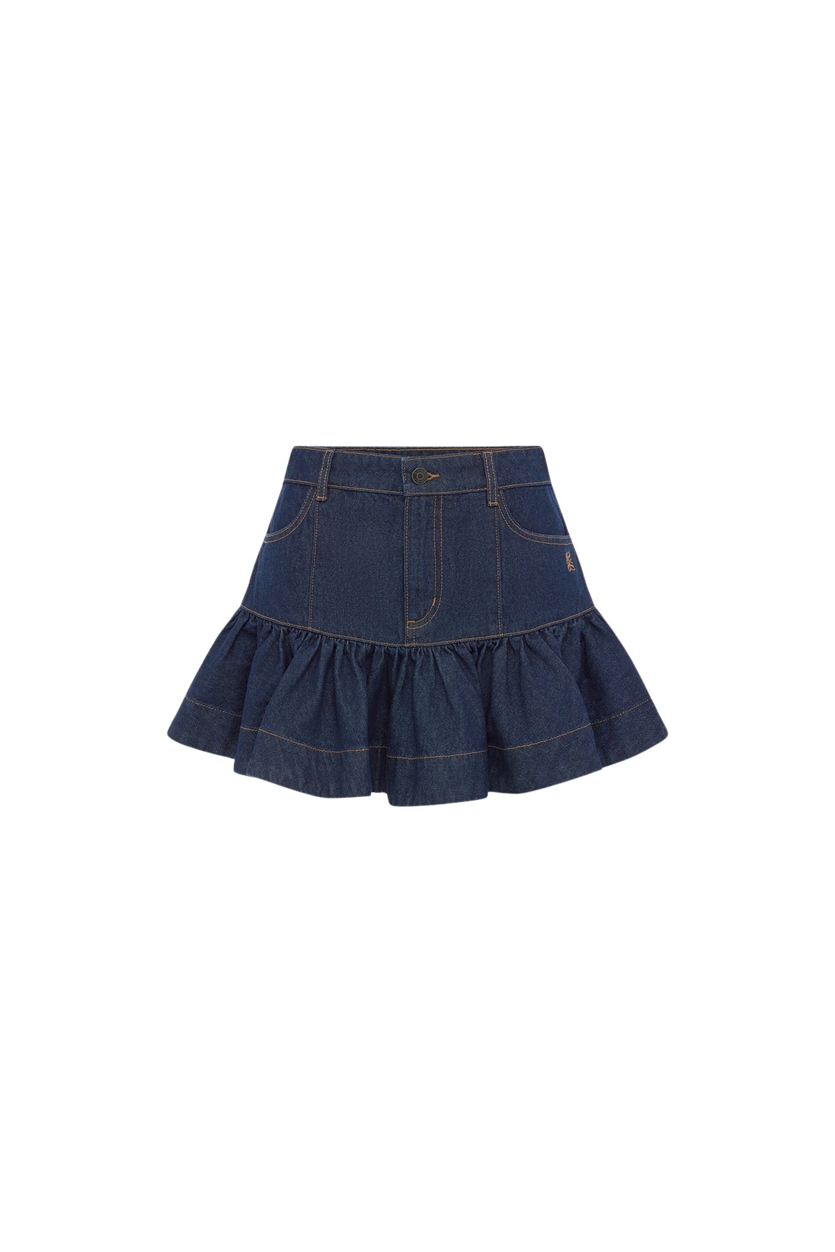Shona Joy Rita Fitted Ruffle Mini Skirt - Skirts - Australian Luxury Eventwear at Luxury Shoes 
