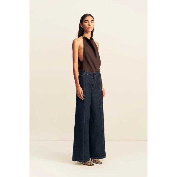 Shona Joy Rita Wide Leg Jean, view 4