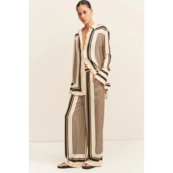 Shona Joy Riverton Drawstring Pant, view 3
