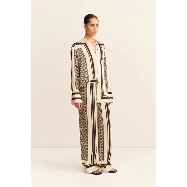 Shona Joy Riverton Drawstring Pant, view 4
