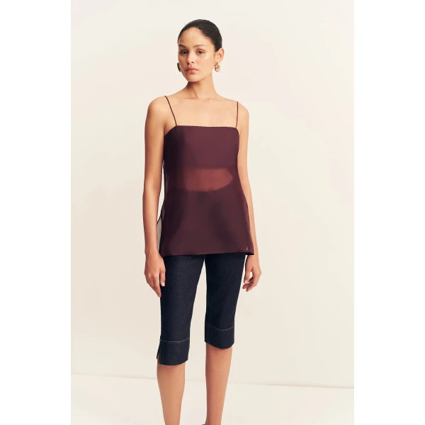 Shona Joy Rue Stretch Capri Jean, view 3