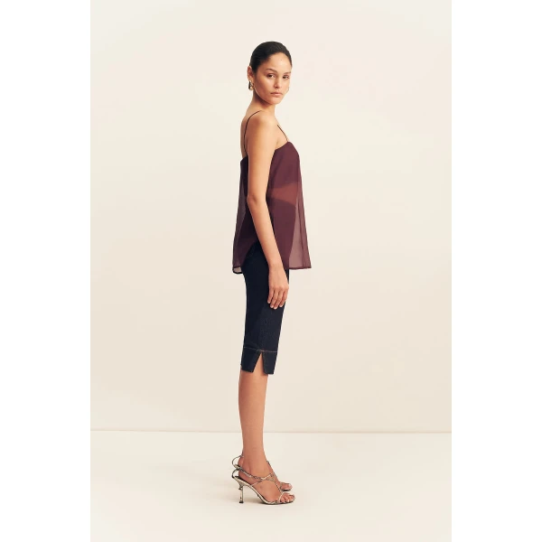 Shona Joy Rue Stretch Capri Jean, view 5
