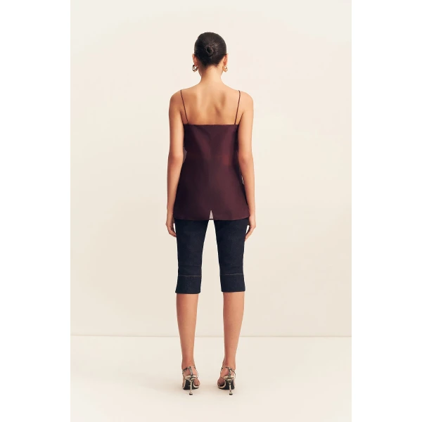 Shona Joy Rue Stretch Capri Jean, view 6