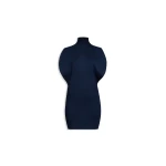 Alaïa Silk Knit Cinched Dress - ALAÏA Dresses - Laser Cut Luxury - Shop at Luxury Shoes 