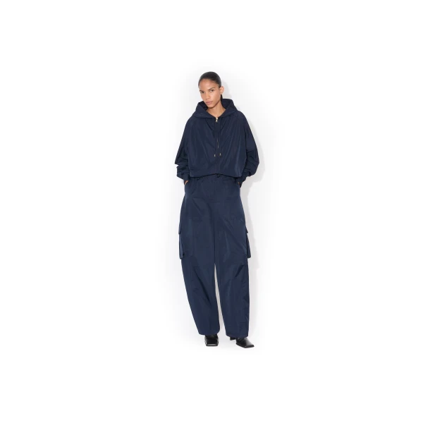 Alaïa Silk Radzimir Cargo Pants - ALAÏA Pants - Laser Cut Luxury - Shop at Luxury Shoes 