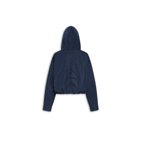 Alaïa Silk Radzimir Hooded Windjacket - ALAÏA Hoodies - Laser Cut Luxury - Shop at Luxury Shoes 