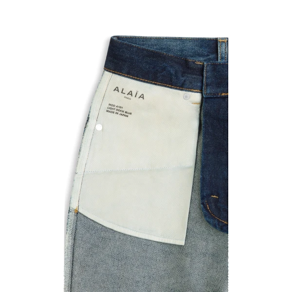 Alaia Skinny Denim Jeans, view 3