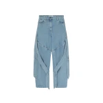 The Attico Sky blue long pant