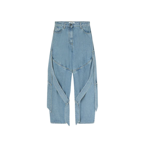The Attico Sky blue long pant