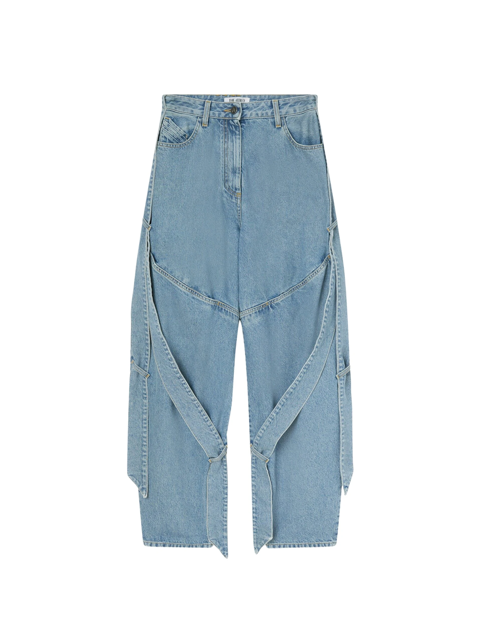 The Attico Sky blue long pant