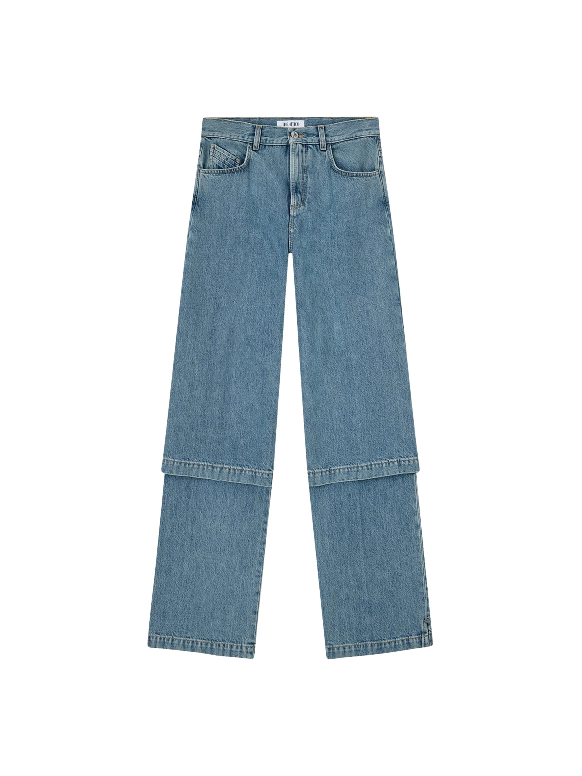 The Attico Sky blue long pant