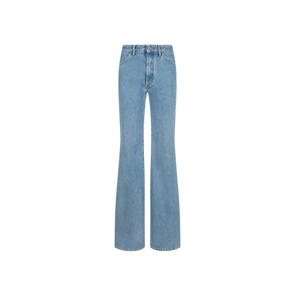 The Attico Sky blue long pant