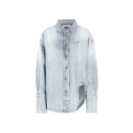 The Attico Sky blue shirt jacket