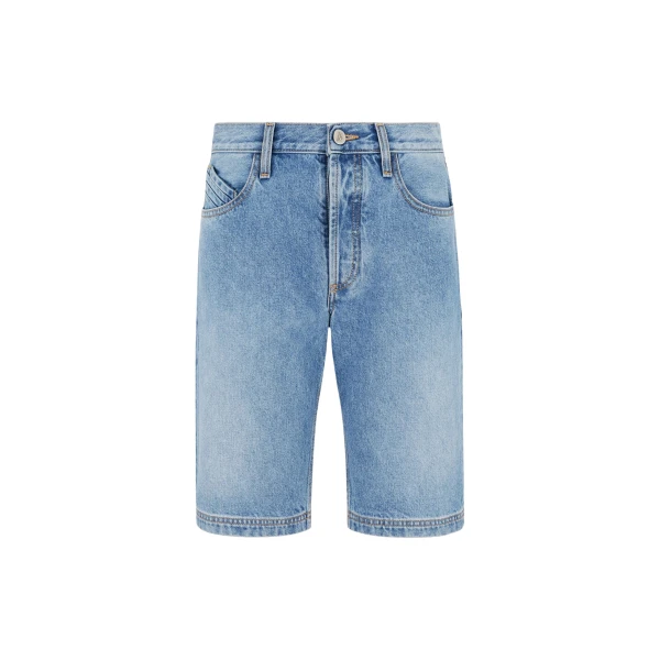 The Attico Sky blue short pants