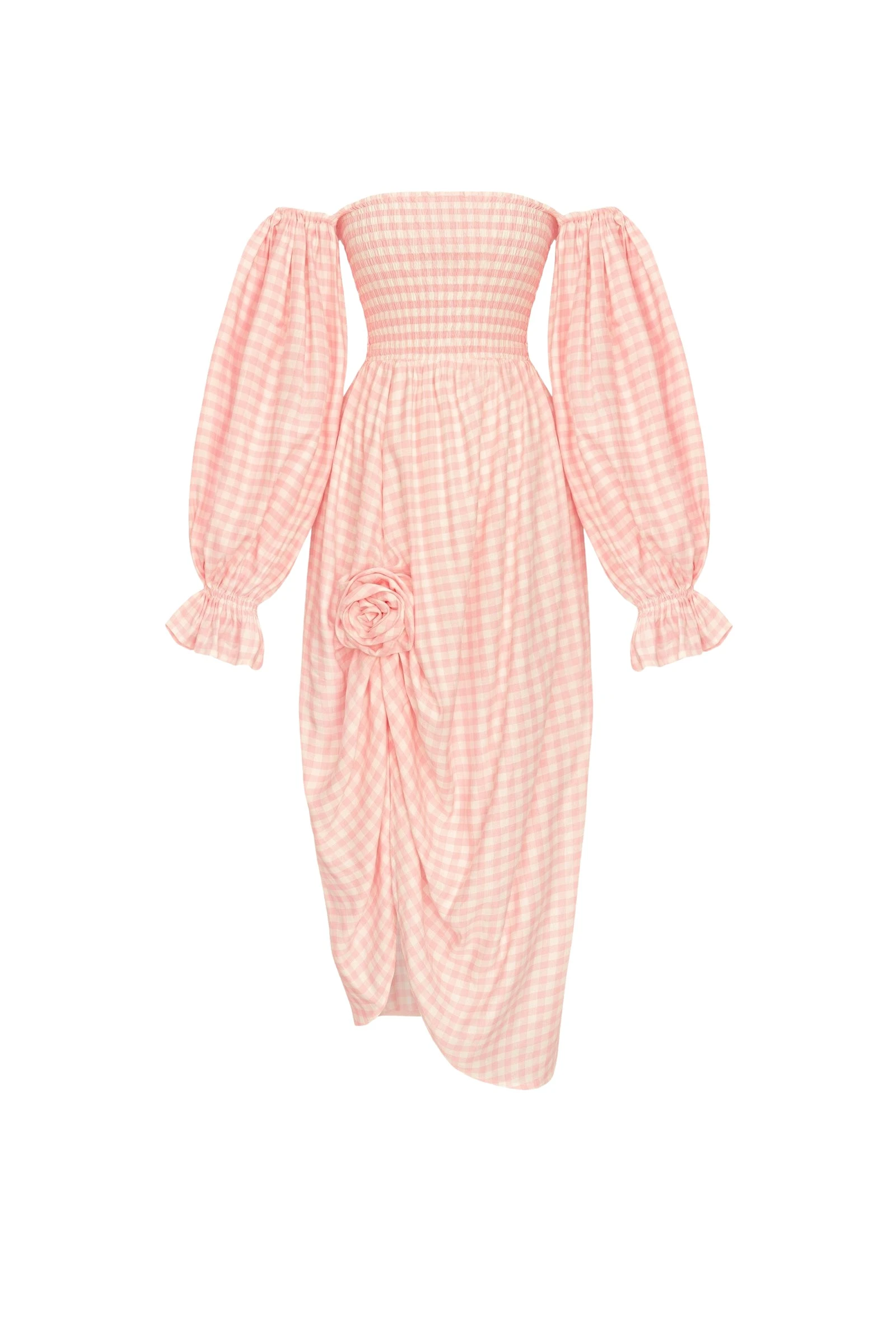 Sleeper-Atlanta-Rose-Applique-Off-the-Shoulder-Dress95323_nobg The Sleeper Atlanta Rose-Appliqué Off-the-Shoulder Dress