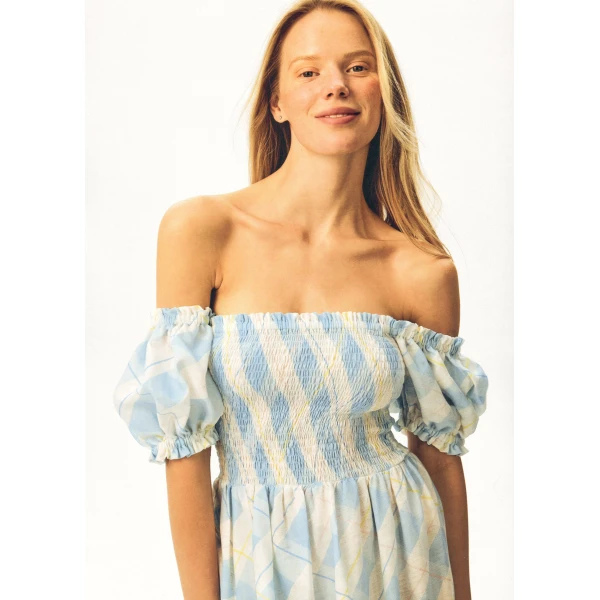 The Sleeper Belle Floral-Appliqué Midi Dress, view 4