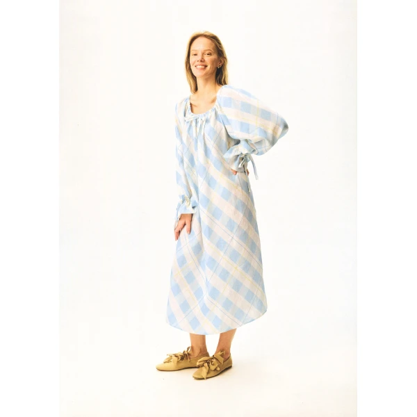 The Sleeper Cha-Cha Ruffled Resort Dress, view 3