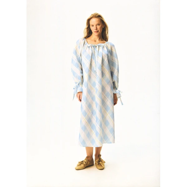The Sleeper Cha-Cha Ruffled Resort Dress, view 5