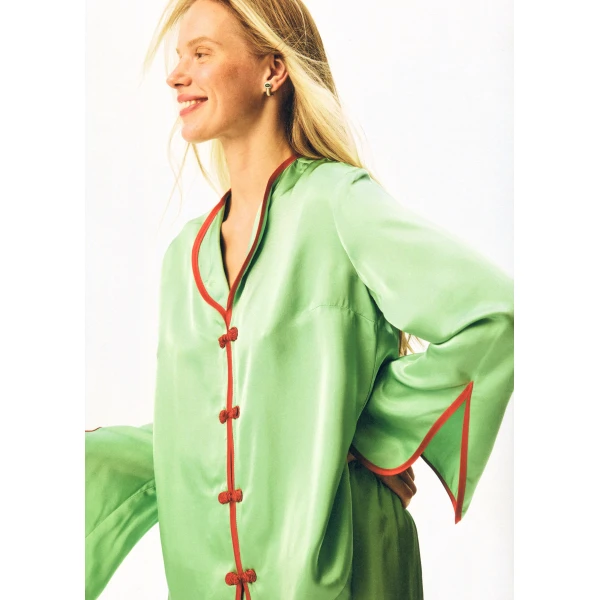The Sleeper Louis Chinoiserie Contrast Ensemble, view 3