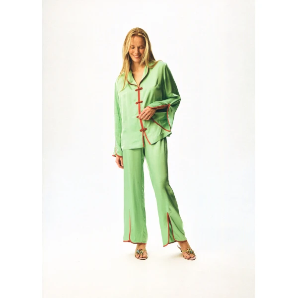 The Sleeper Louis Chinoiserie Contrast Ensemble, view 4