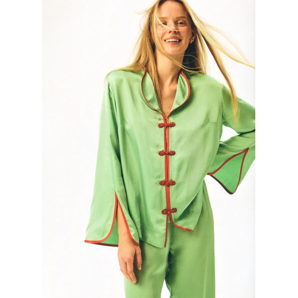 The Sleeper Louis Chinoiserie Contrast Ensemble, view 5