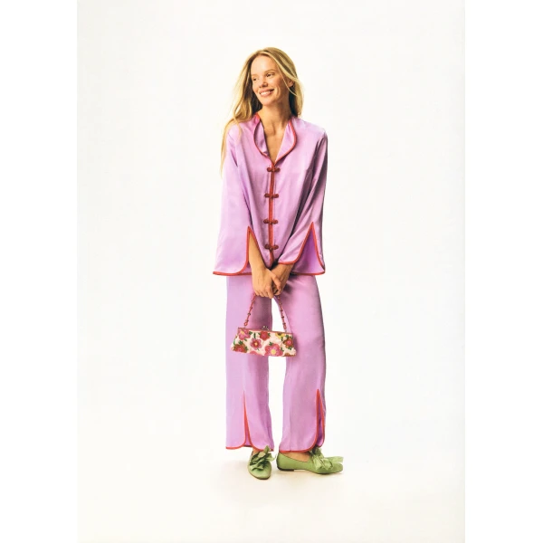 The Sleeper Louis Chinoiserie Contrast Ensemble, view 5
