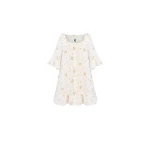 The Sleeper Marseille Linen Mini Dress with headscarf in Mimosa