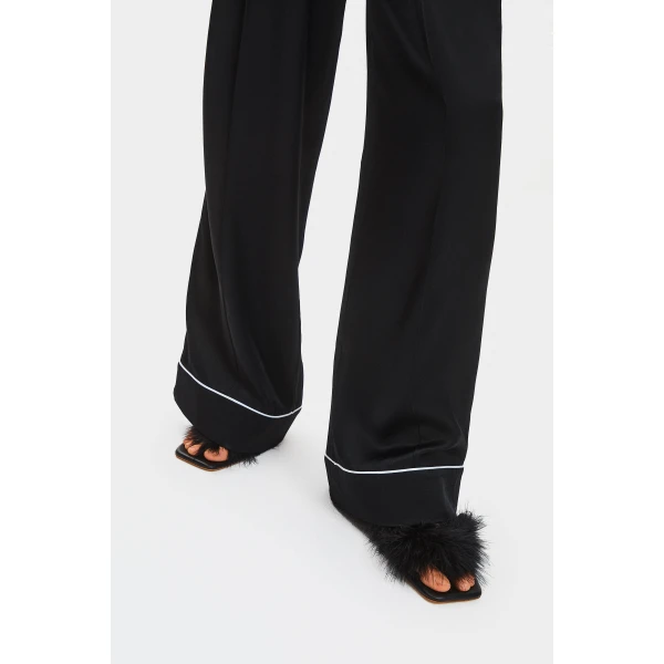 The Sleeper Pastelle Oversized Pants in Black, view 3