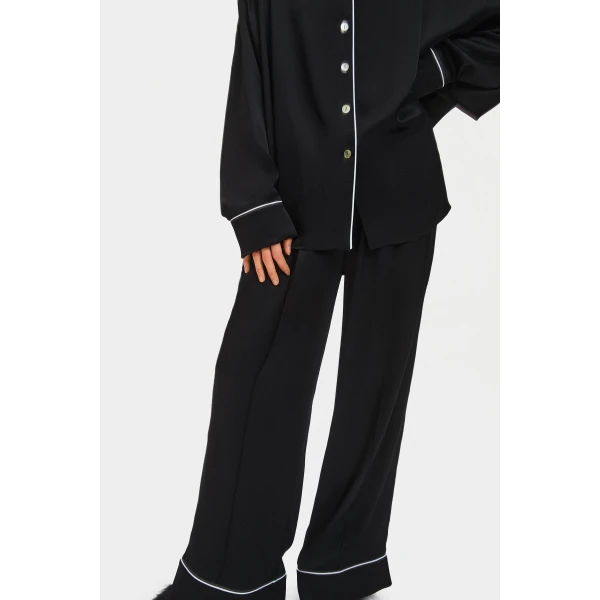 The Sleeper Pastelle Oversized Pants in Black, view 4