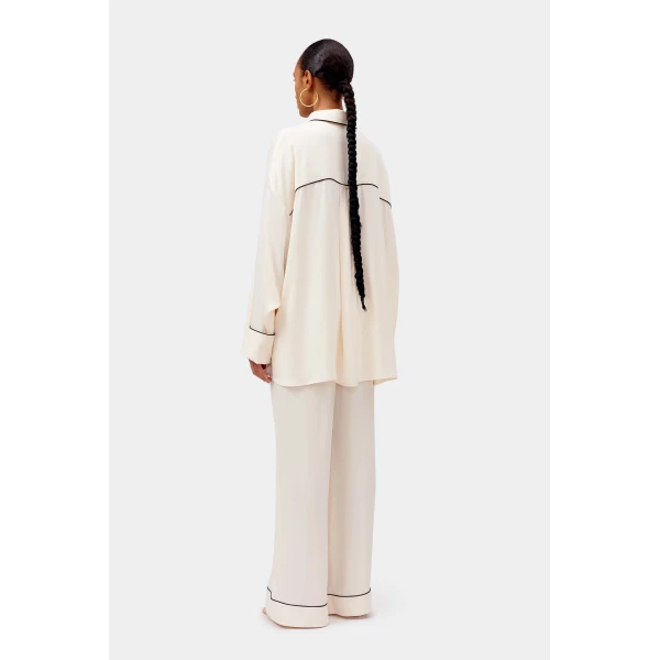 The Sleeper Pastelle Oversized Pants in Off-white, view 2