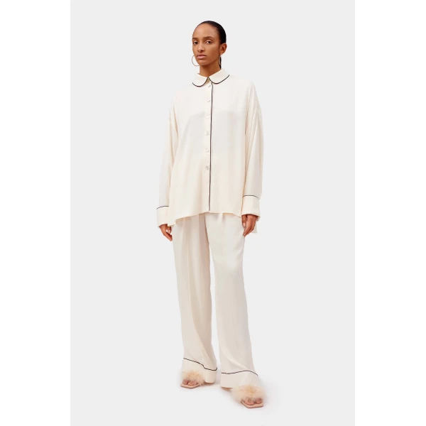 The Sleeper Pastelle Oversized Pants in Off-white, view 5