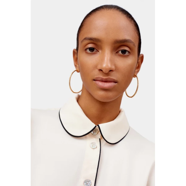 The Sleeper Pastelle Oversized Shirt in Off-white, view 5